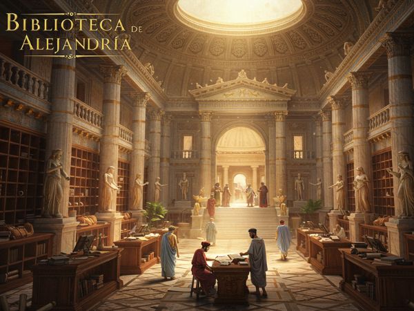 BIBLIOTECA DE ALEJANDRÍA biblioteca de alejandria