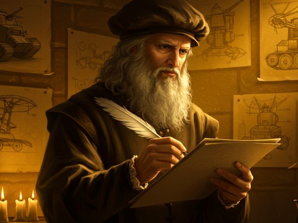 leonardo da vinci genio